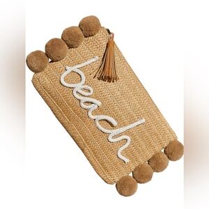 Tassel Straw Clutch Handbags Woven Clutches Boho Purses